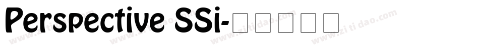 Perspective SSi字体转换